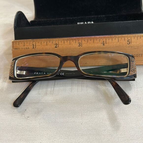 PRADA Eyeglass Frames W/Case - Picture 7 of 12